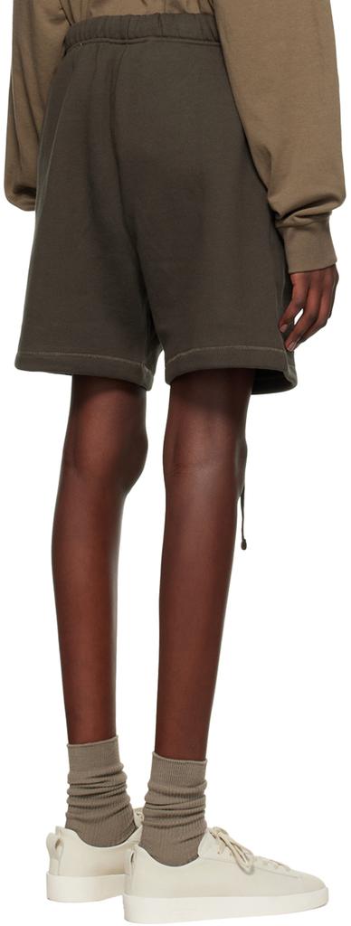 Gray Flocked Shorts商品第3张图片规格展示
