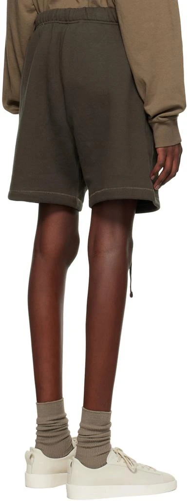 商品Essentials|Gray Flocked Shorts,价格¥568,第3张图片详细描述