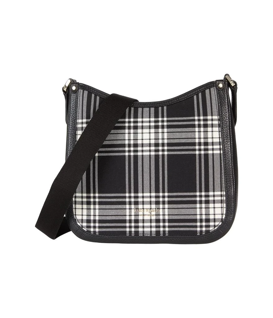 商品Kate Spade|Roulette Plaid Medium Messenger,价格¥874,第1张图片