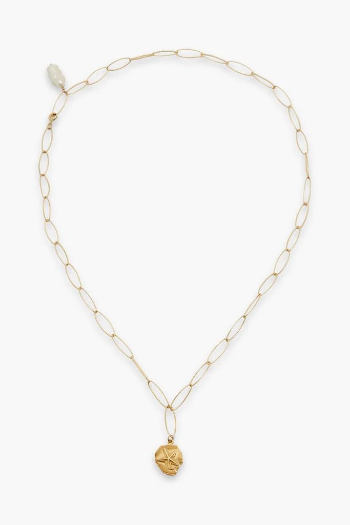 商品Zimmermann|Gold-tone faux pearl necklace,价格¥1162,第1张图片