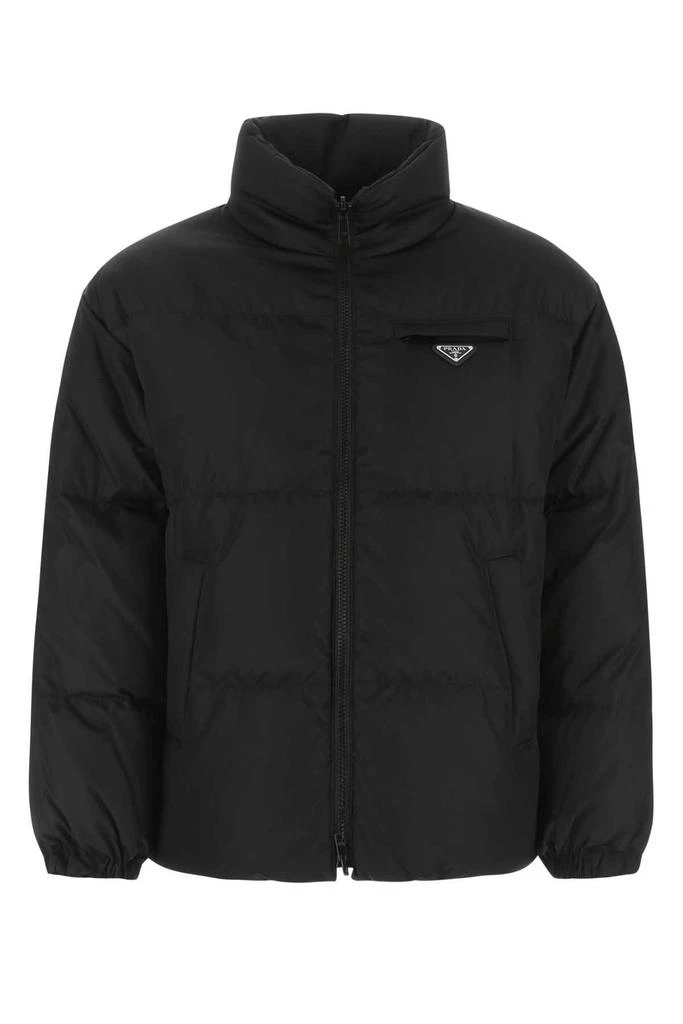 商品Prada|Prada Logo Plaque Reversible Padded Jacket,价格¥19867,第1张图片