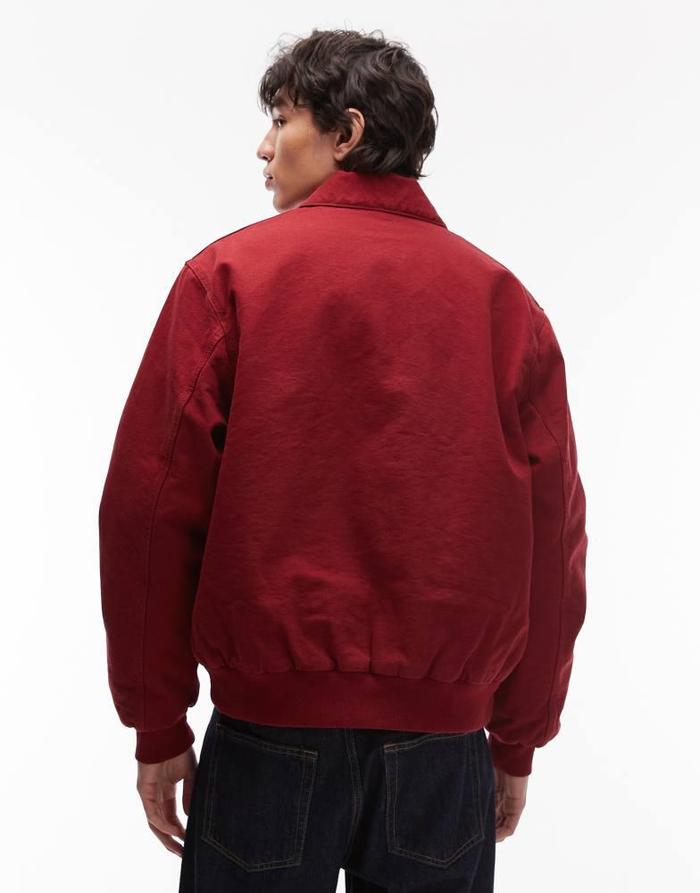 Carhartt WIP stanton jacket in red – On Sale Now with Up to 31
