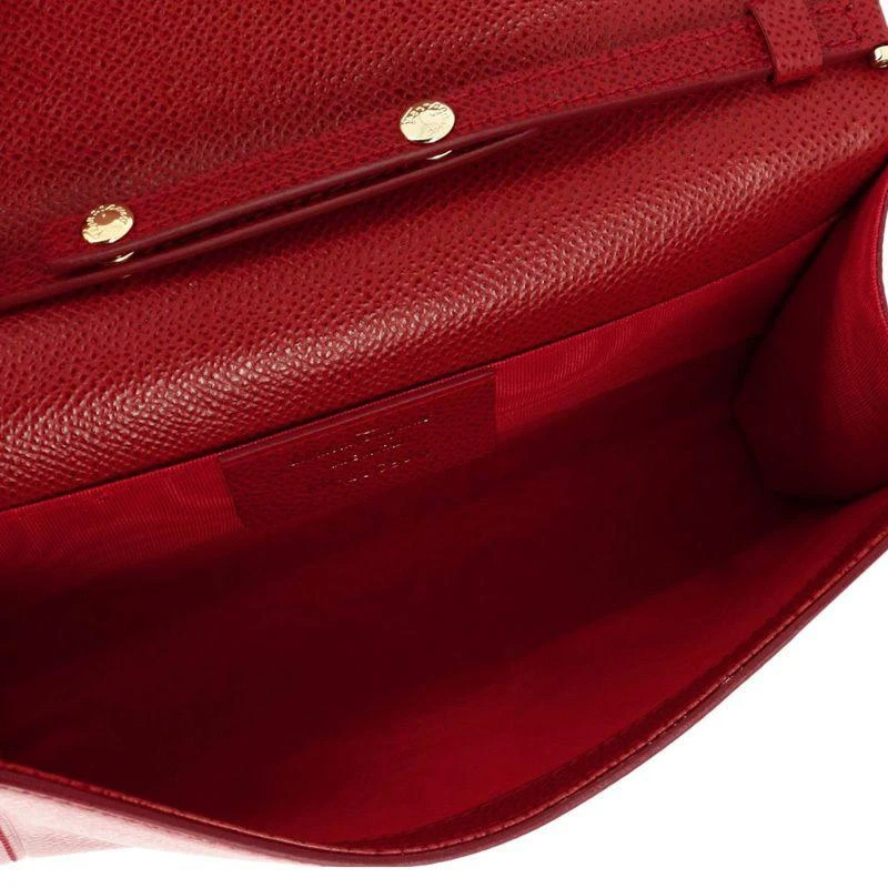 商品Salvatore Ferragamo|香港直邮SALVATOREFERRAGAMO菲拉格慕女士红色蝴蝶结斜挎包675578,价格¥6849,第2张图片详细描述