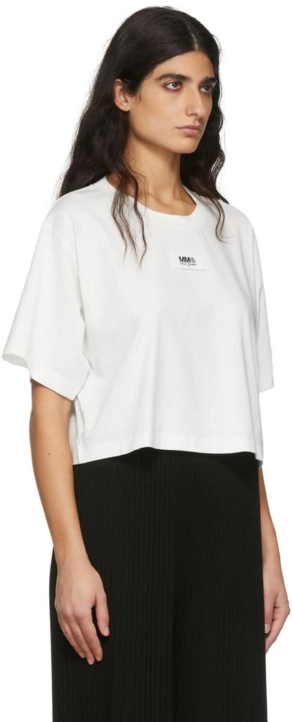 商品MAISON MARGIELA|Off-White Cotton T-Shirt,价格¥870,第2张图片详细描述
