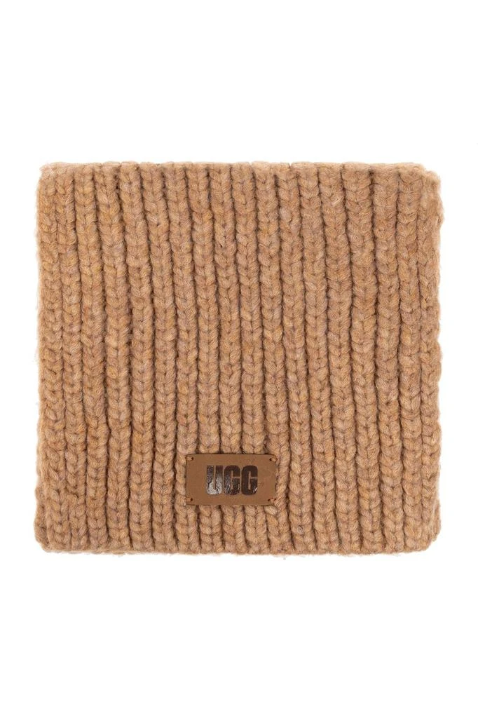 商品UGG|UGG Kids Logo Patch Knit Scarf,价格¥371,第1张图片