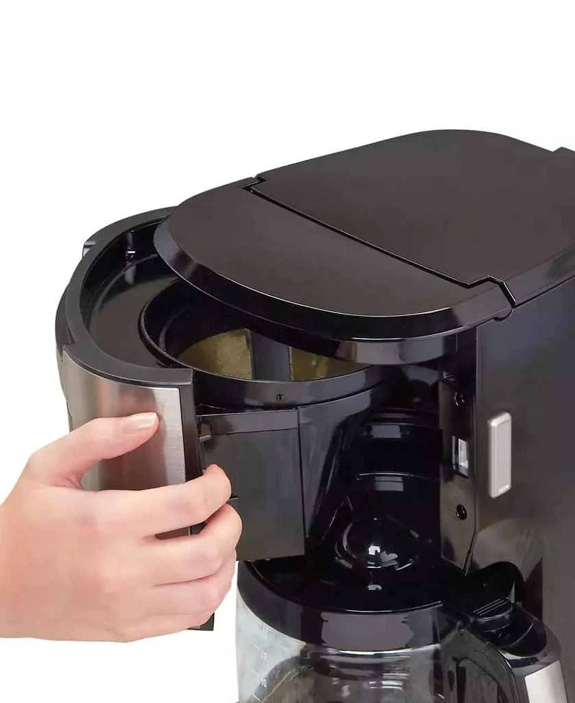 商品Hamilton Beach|Programmable Front-Fill Coffee Maker - 46390,价格¥927,第4张图片详细描述