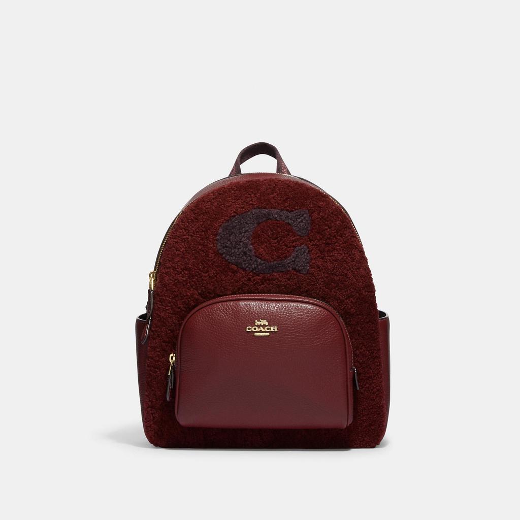 Coach Outlet Court Backpack With Coach Motif商品第1张图片规格展示