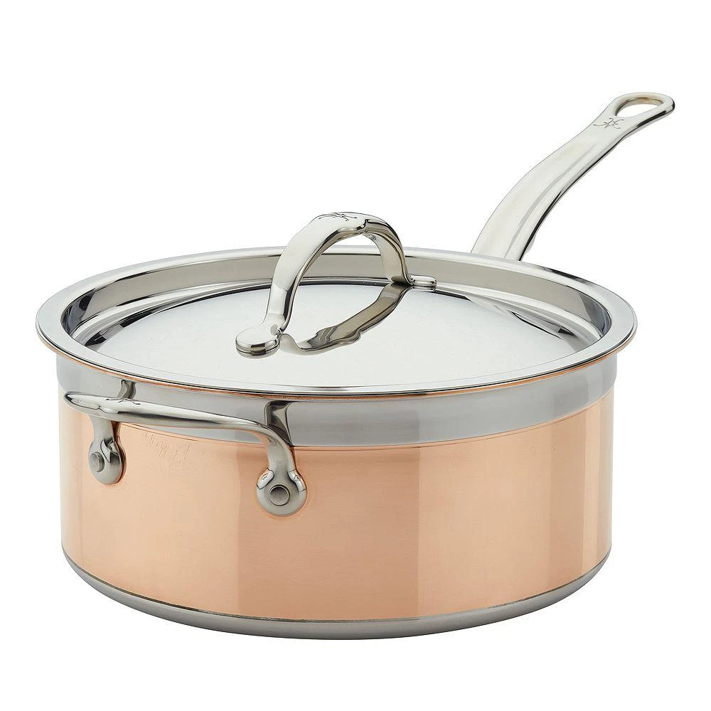 商品Hestan|CopperBond® 4-Quart Induction Copper Saucepan with Lid,价格¥2542,第1张图片
