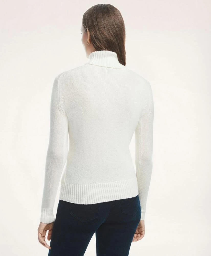 商品Brooks Brothers|Cashmere Knit Turtleneck Sweater,价格¥988,第2张图片详细描述