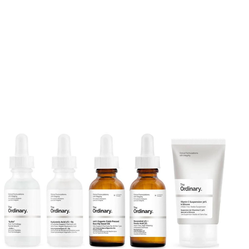 商品The Ordinary|The Ordinary 5 Piece Everyday Essentials,价格¥366,第1张图片