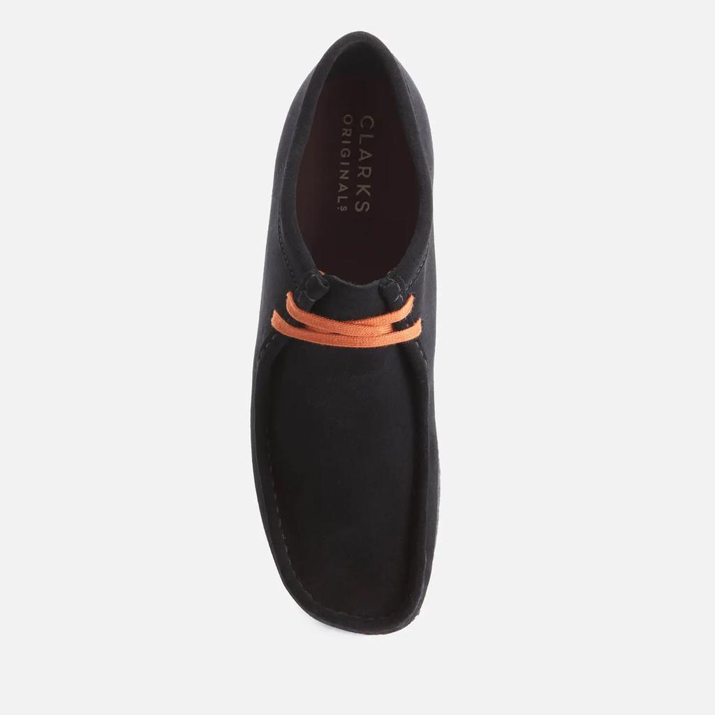 商品Clarks|Clarks Originals Men's Suede Wallabee Shoes - Black,价格¥1064,第5张图片详细描述