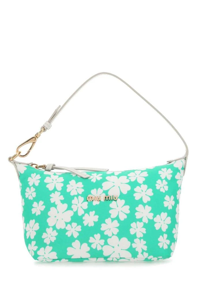 商品Miu Miu|Miu Miu Floral Printed Hobo Bag,价格¥3082,第1张图片