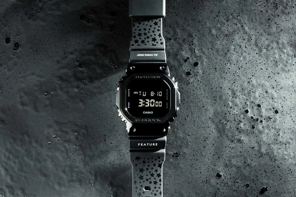 商品Feature|Feature x G-Shock 'Vegas Noir' GM5600B - Black,价格¥2002,第5张图片详细描述