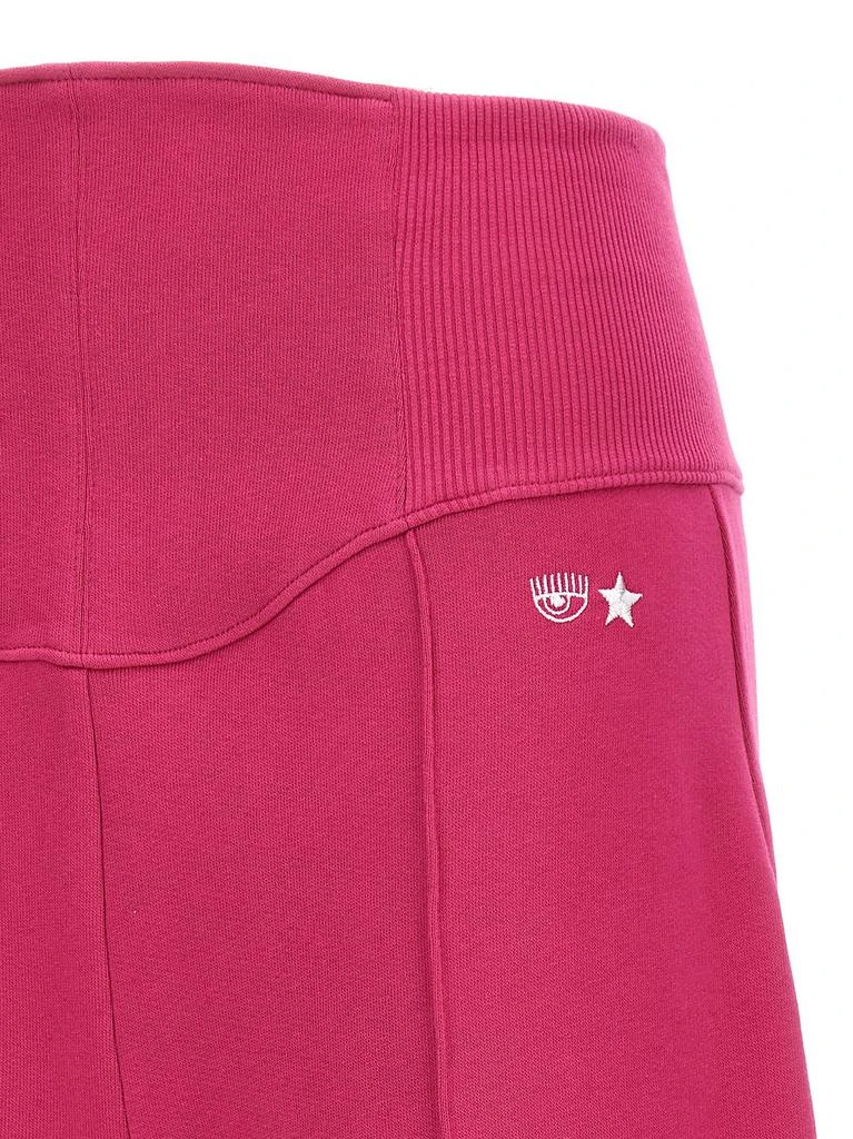 商品Chiara Ferragni|Chiara Ferragni Logo Embroidered High-Waisted Joggers,价格¥2045,第3张图片详细描述