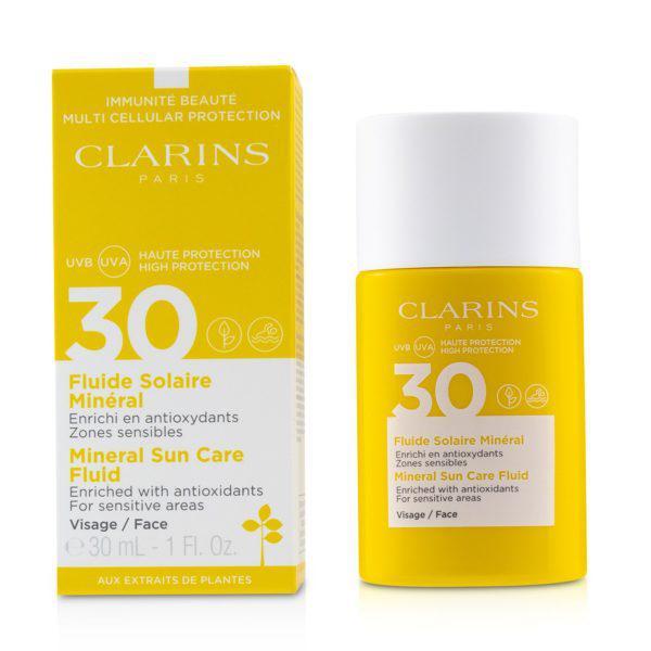 商品Clarins|Mineral Facial Sun Care Liquid UVA/UVB 30,价格¥262,第4张图片详细描述