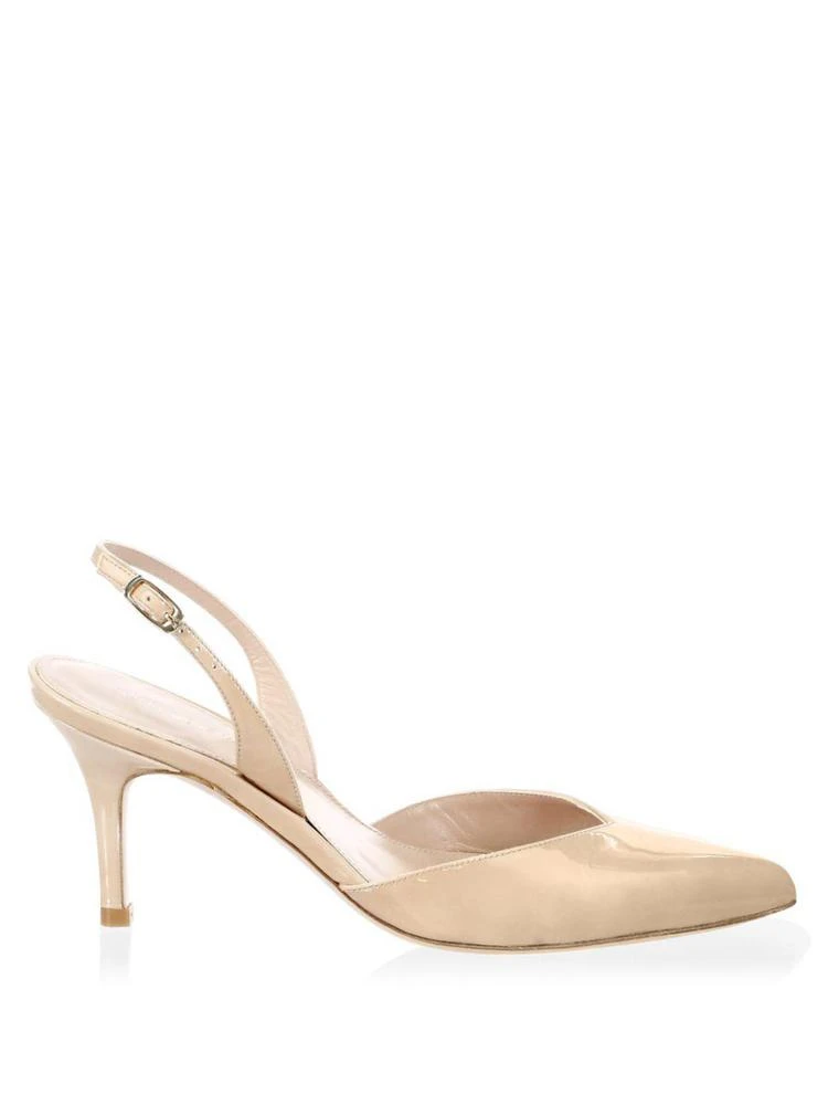 商品Stuart Weitzman|Sleek Leather Pumps,价格¥1095,第5张图片详细描述