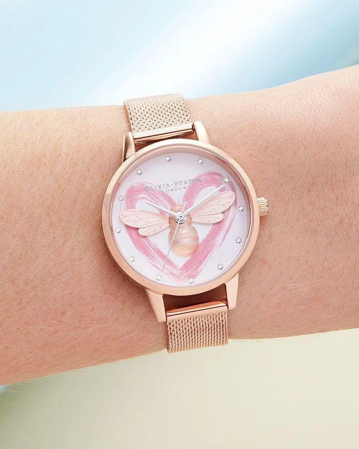 商品Olivia Burton|You Have My Heart Watch, 30mm,价格¥1225,第2张图片详细描述