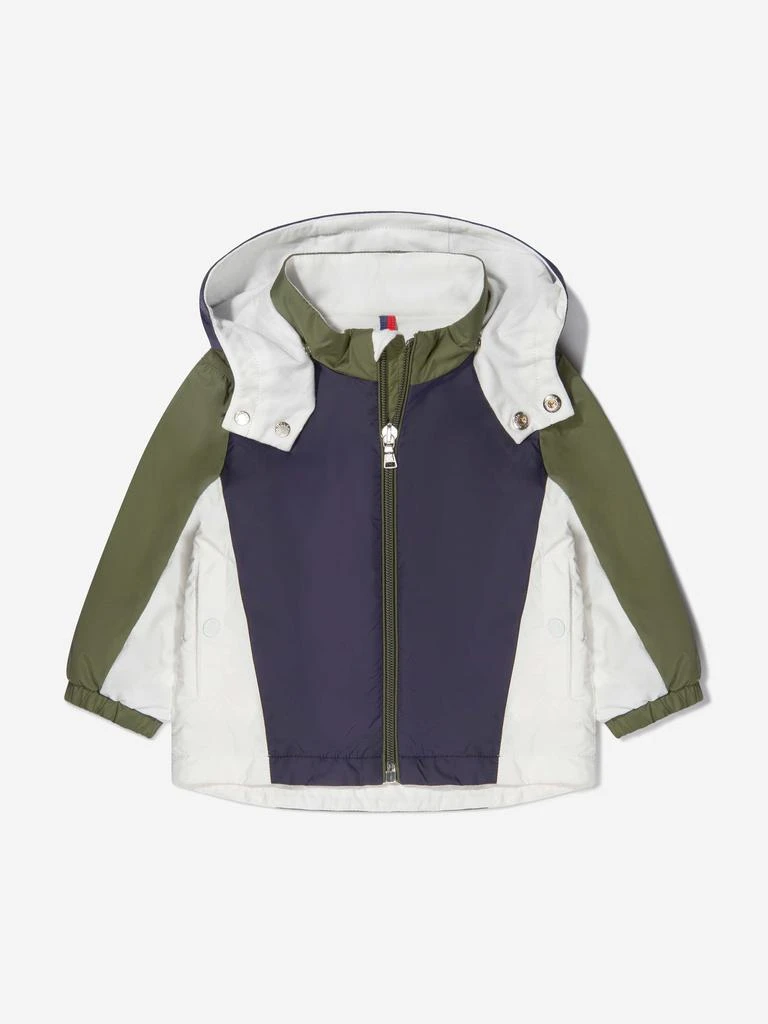 商品Moncler|Moncler Khaki Baby Boys Barratier Rain Jacket,价格¥1371,第1张图片