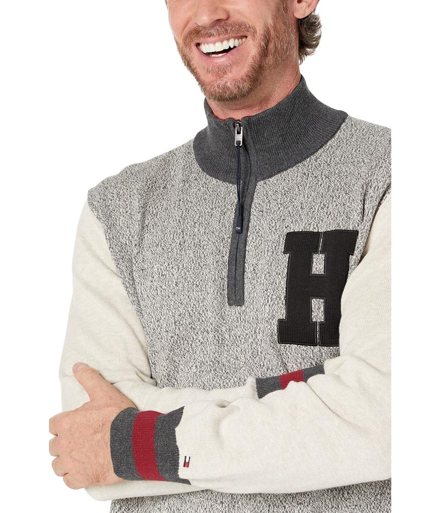 1/4 Zip H Sweater商品第3张图片规格展示