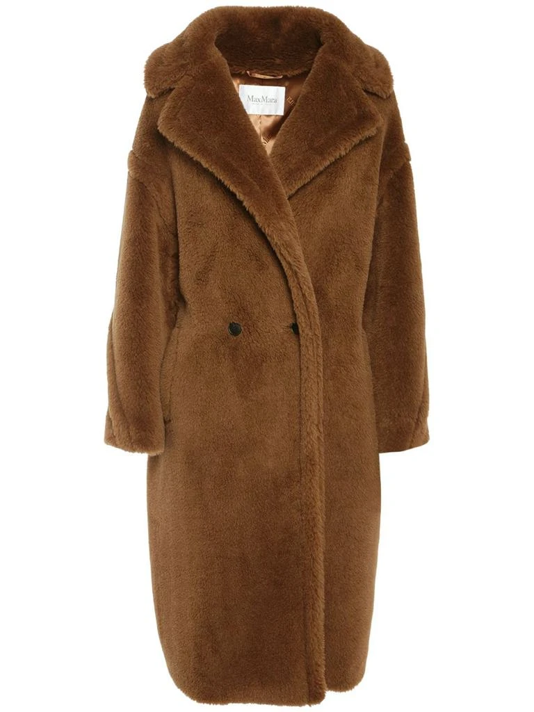 商品Max Mara|Teddy Alpaca Wool & Silk Coat,价格¥30520,第1张图片