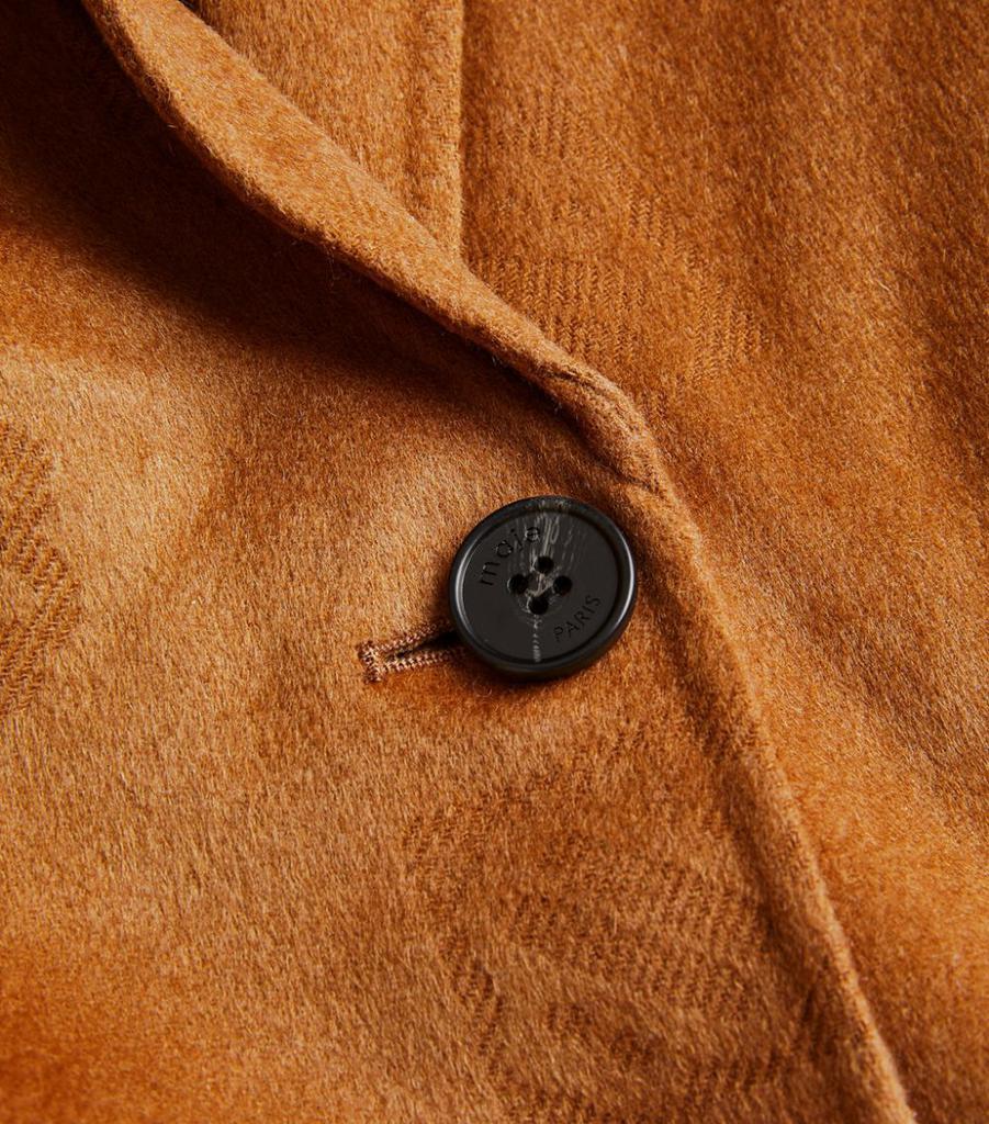 商品Maje|Clover Monogram Belted Blazer,价格¥4308,第7张图片详细描述