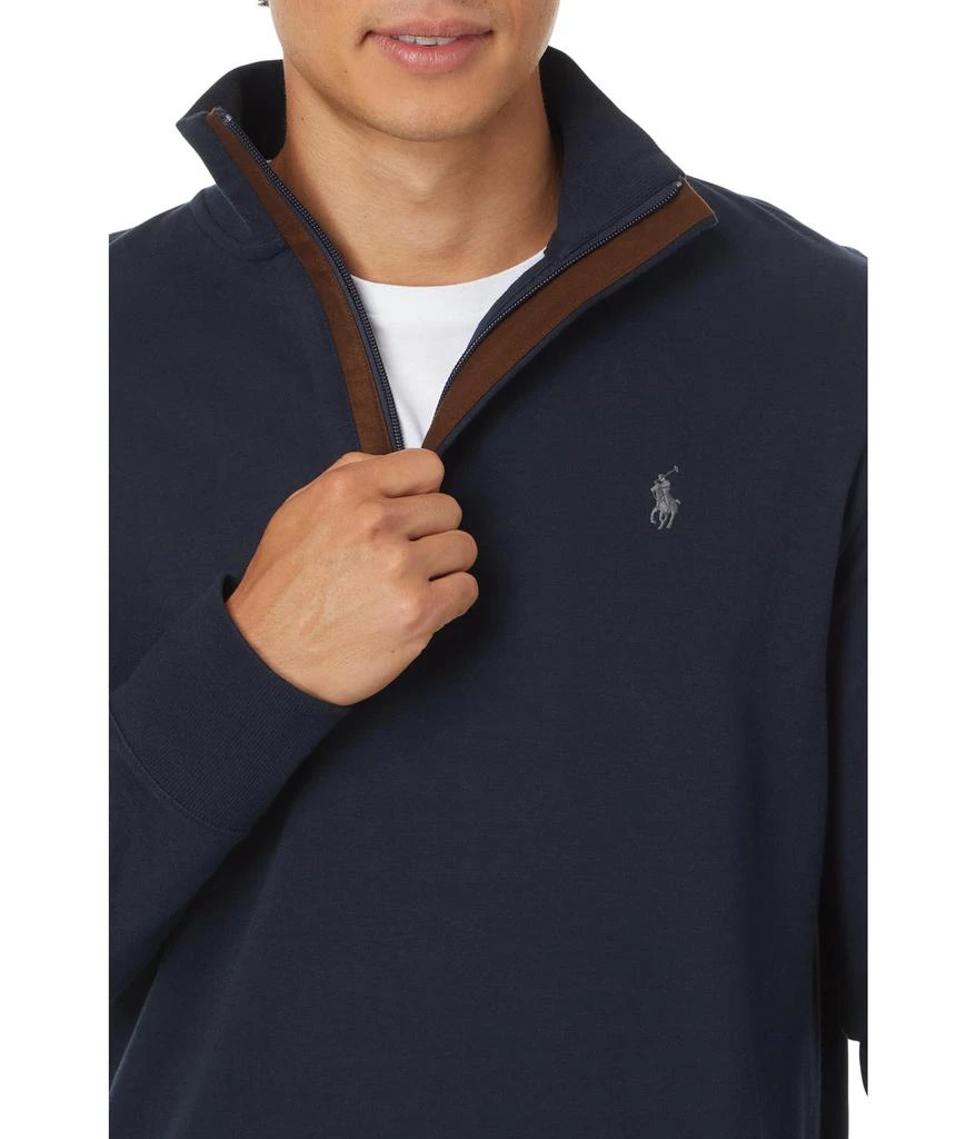 商品Ralph Lauren|Luxury Jersey Quarter-Zip Pullover,价格¥674,第3张图片详细描述