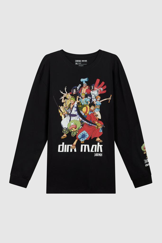 商品ONE PIECE|Dim Mak x One Piece - Wano Arc LS Tee - Black,价格¥333,第1张图片