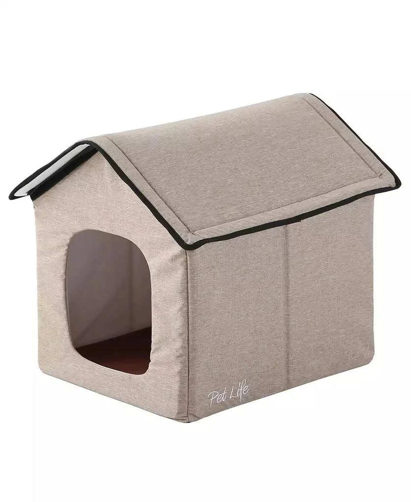 商品Pet Life|"Hush Puppy" Electronic Heating and Cooling Smart Collapsible Pet House,价格¥881,第1张图片