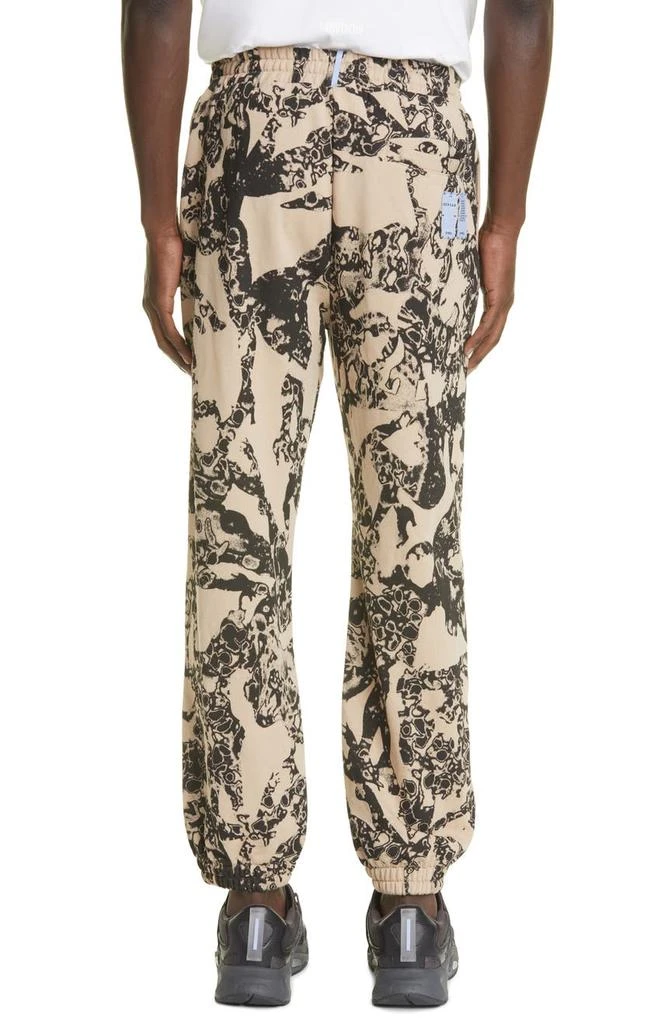 商品Alexander McQueen|The Body Atlas Print French Terry Joggers,价格¥1039,第2张图片详细描述