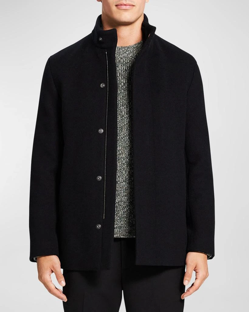 商品Theory|Men's Clarence Recycled Wool Coat,价格¥2018,第1张图片