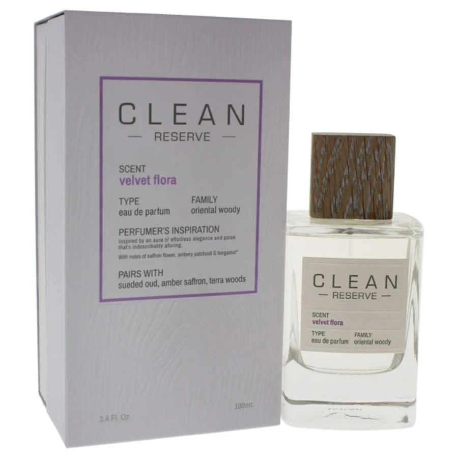 商品Clean|Reserve Velvet Flora by Clean for Unisex - 3.4 oz EDP Spray,价格¥308,第1张图片