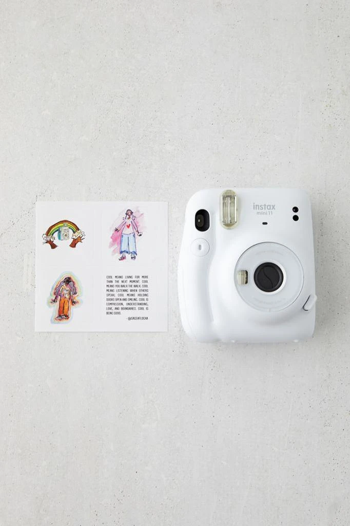 商品Fujifilm|Fujifilm X Sage Adams UO Exclusive Instax Mini 11 Instant Camera,价格¥515,第3张图片详细描述
