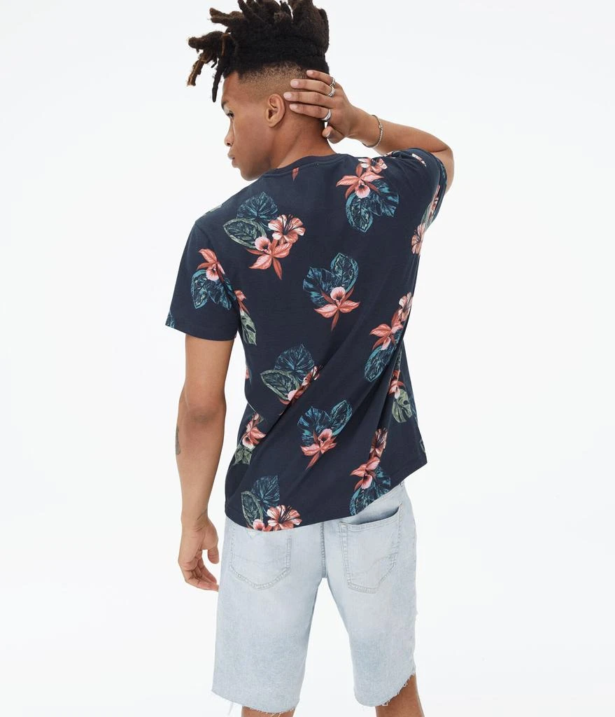 商品Aeropostale|Aeropostale Men's Tropical Flower Graphic Tee,价格¥56,第3张图片详细描述