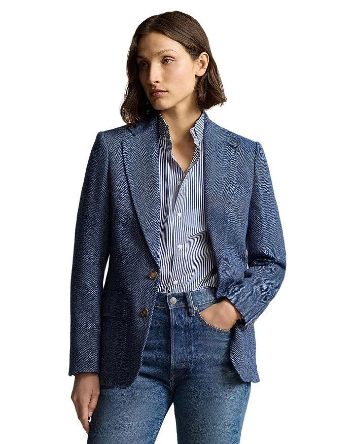 商品Ralph Lauren|Herringbone Blazer,价格¥5192,第1张图片