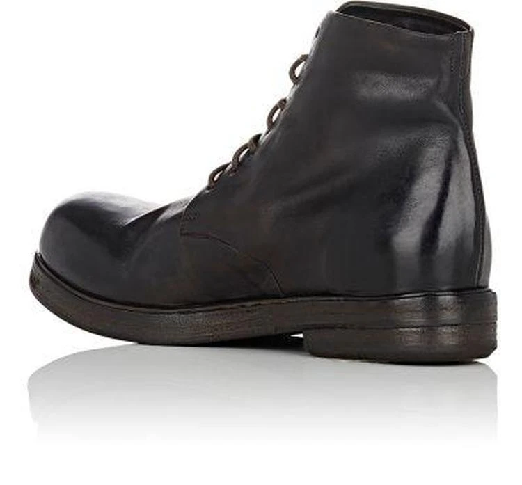 商品Marsèll|Shearling-Lined Leather Ankle Boots,价格¥4829,第3张图片详细描述