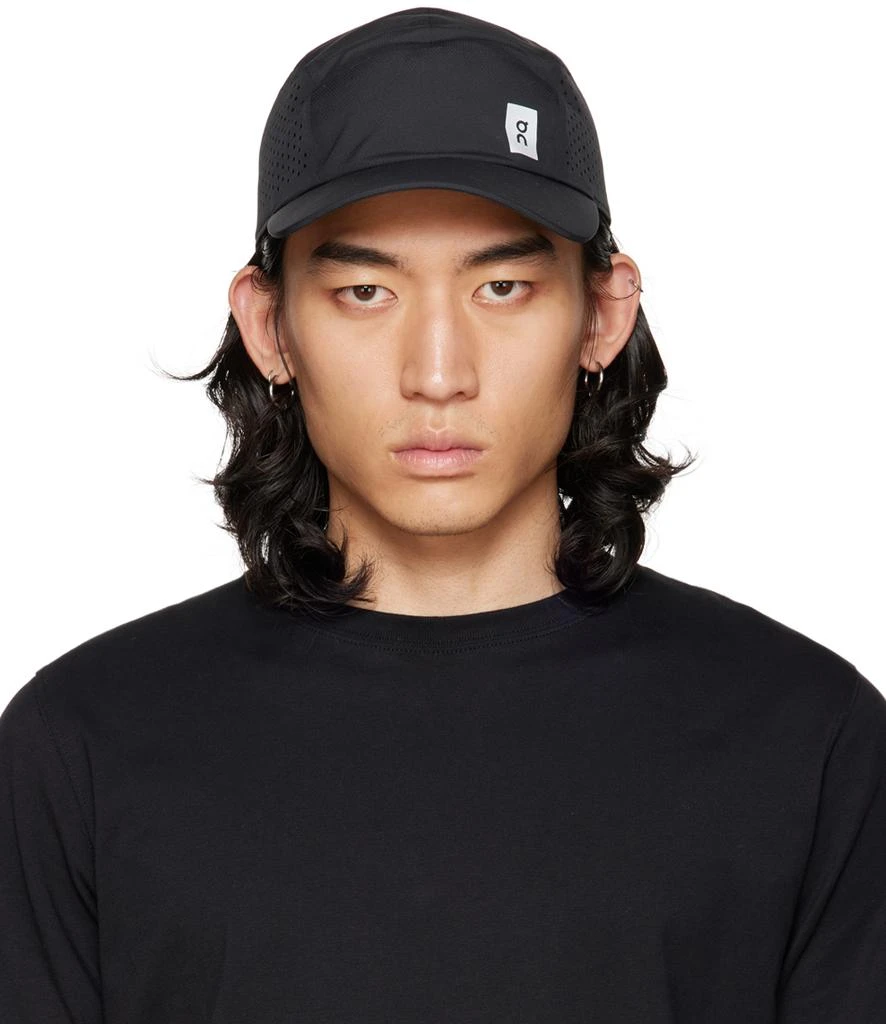 商品On|Black Lightweight Cap,价格¥255,第1张图片