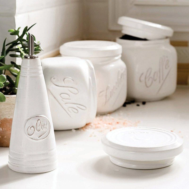 商品Vietri|Lastra White Olive Oil Bottle 8 OZ,价格¥442,第2张图片详细描述