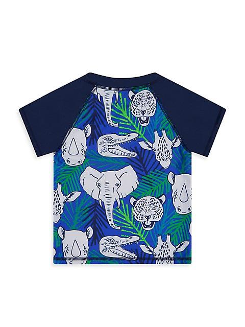 Little Boy's Rashguard & Boardshorts Set商品第4张图片规格展示