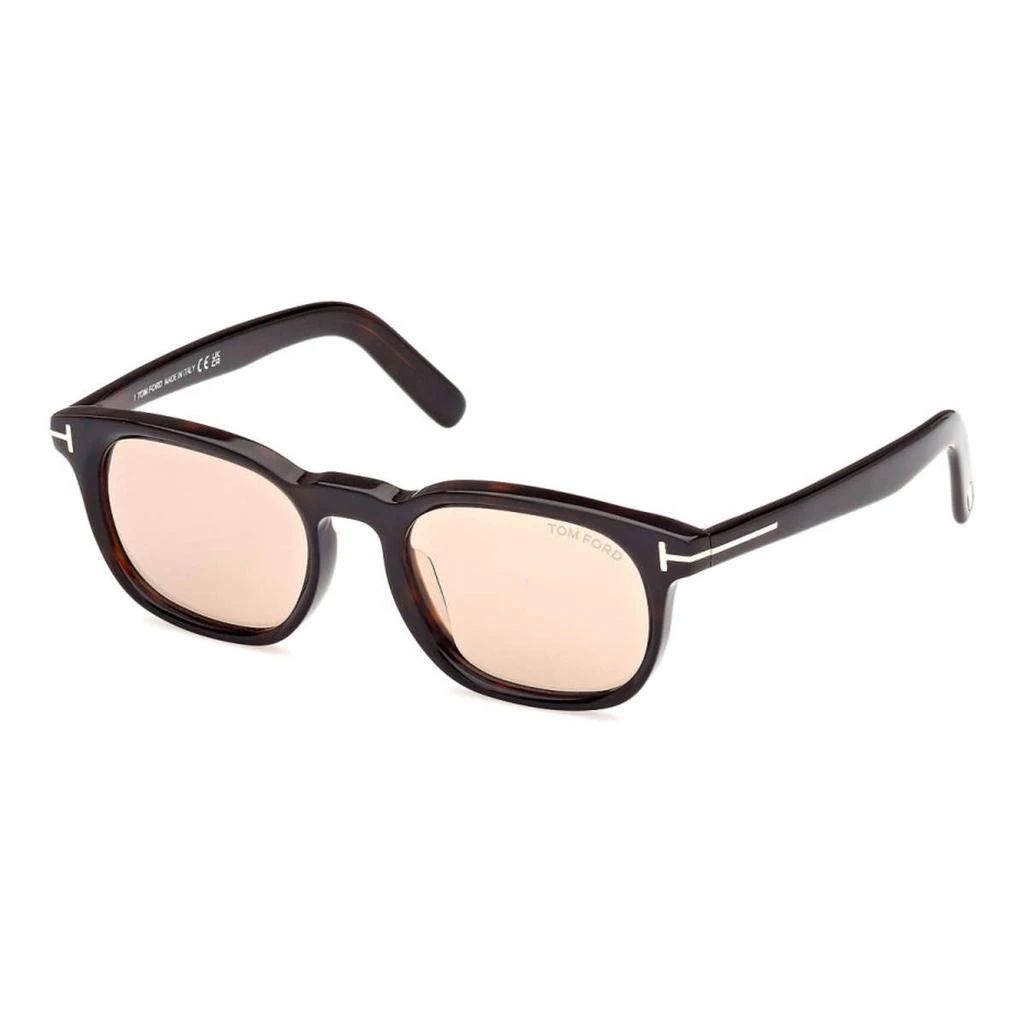 商品Tom Ford|Tom Ford Men's Brown Square Sunglasses,价格¥1201,第1张图片