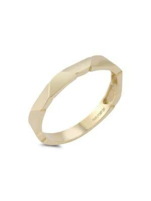 商品Saks Fifth Avenue|14K Yellow Gold Angled Ring,价格¥2351,第1张图片