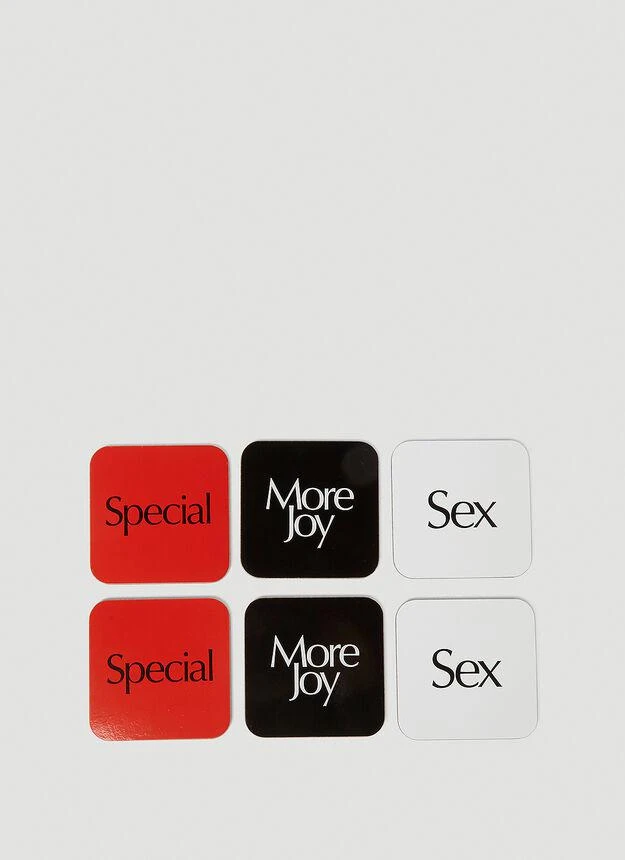 商品More Joy|More Joy Coaster Set of 6 in White,价格¥216,第1张图片