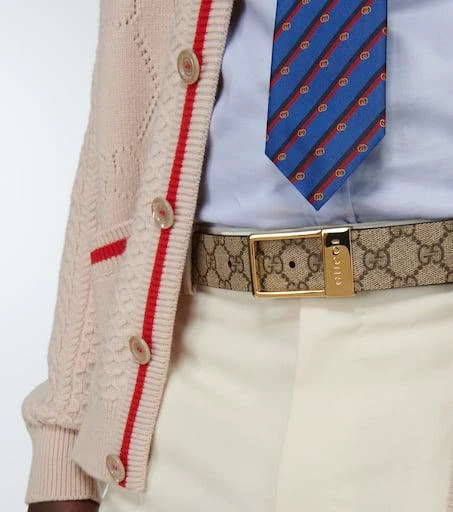 商品Gucci|GG Supreme Canvas腰带,价格¥3727,第3张图片详细描述