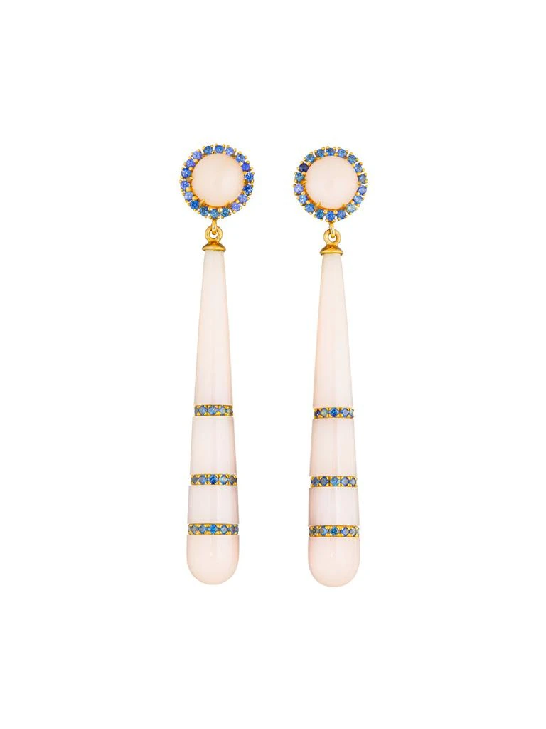 商品GuitaM|Pink Opal Drop Earrings,价格¥28882,第1张图片