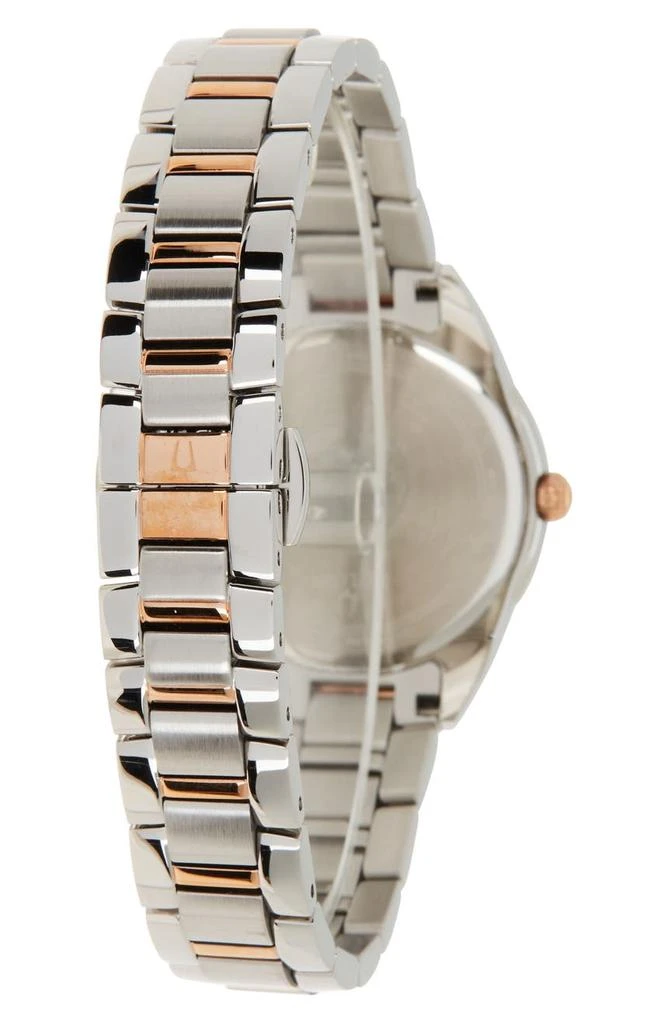 商品Bulova|Women's Diamond Dial Bracelet Watch, 32.5mm - 0.0228,价格¥1128,第2张图片详细描述