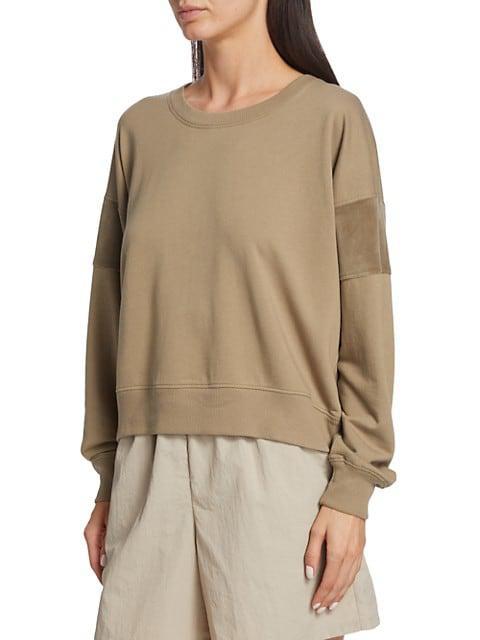 商品Splendid|Victoria French Terry Pullover Sweatshirt,价格¥989,第6张图片详细描述