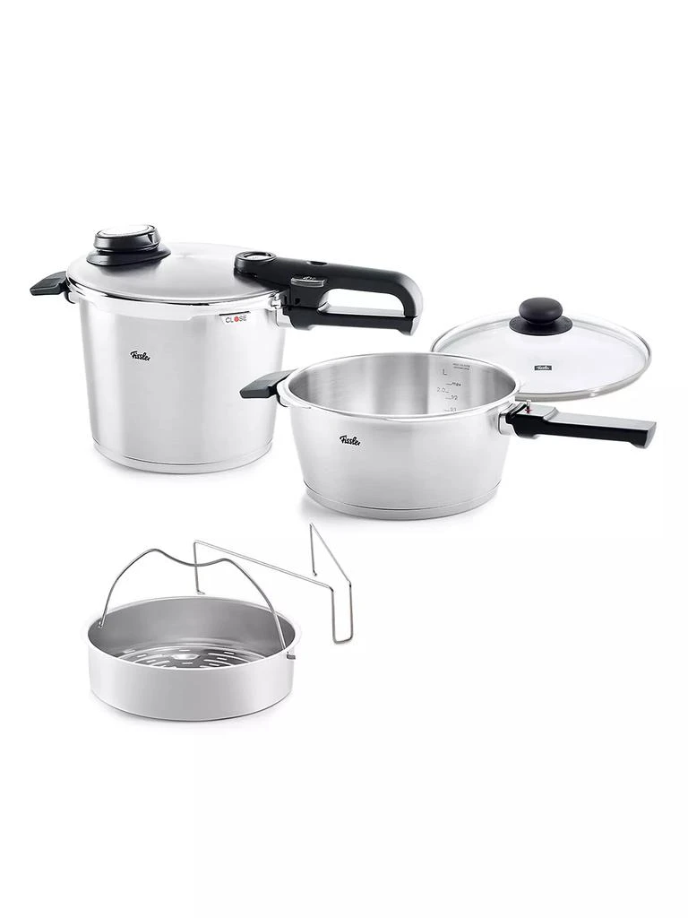 商品Fissler|Vitavit® Premium Pressure Cooker & Pressure Skillet Set,价格¥3597,第1张图片