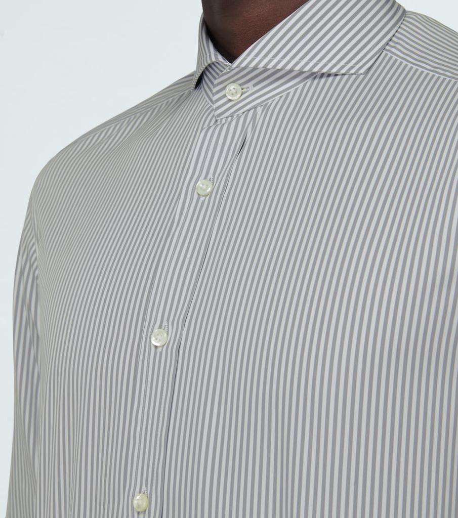 常规版型条纹衬衫商品第5张图片规格展示
