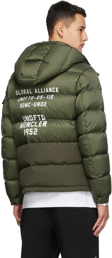 2 Moncler 1952 Green UNDEFEATED Edition Down Arensky Jacket商品第3张图片规格展示