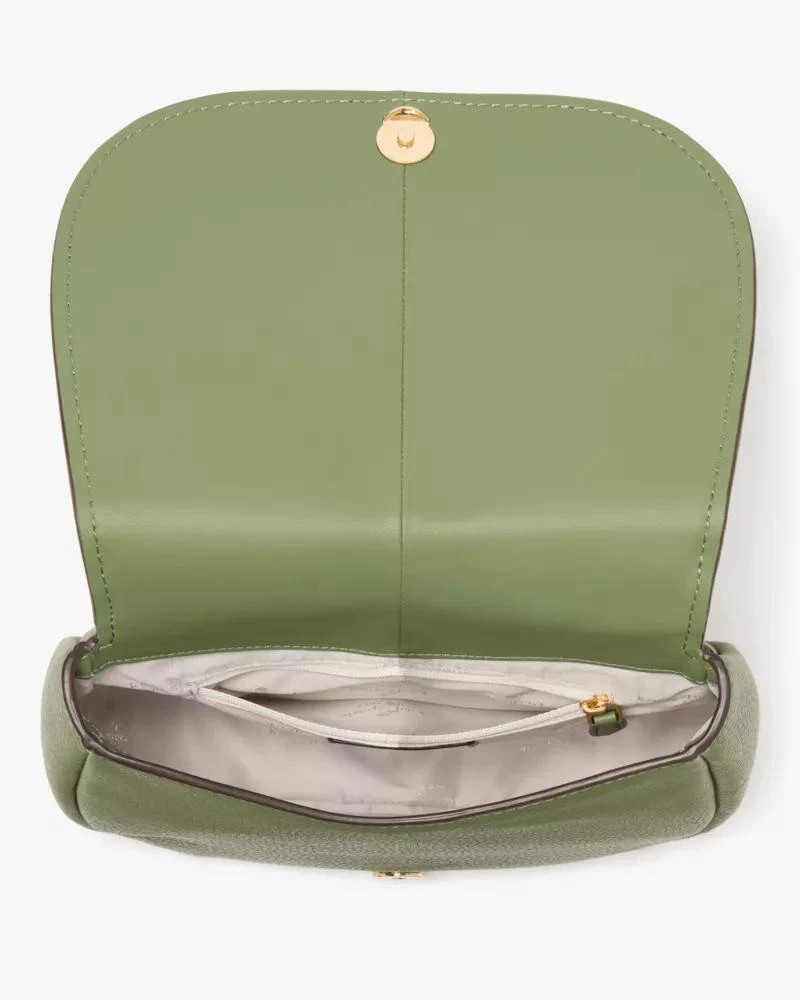 Kayla Pebbled Leather Saddle Bag 商品
