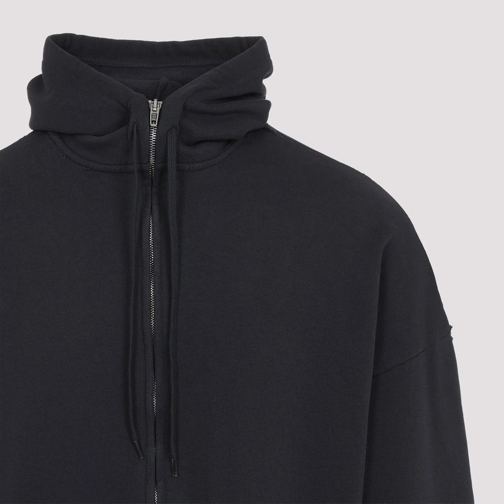 商品Balenciaga|Balenciaga Security Tape Logo Large Zip-Up Hoodie,价格¥6484,第3张图片详细描述